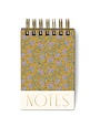 Designworks Ink Chunky Wire Notepad Green Floral