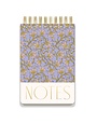 Designworks Ink Wire Notepad Purple Floral
