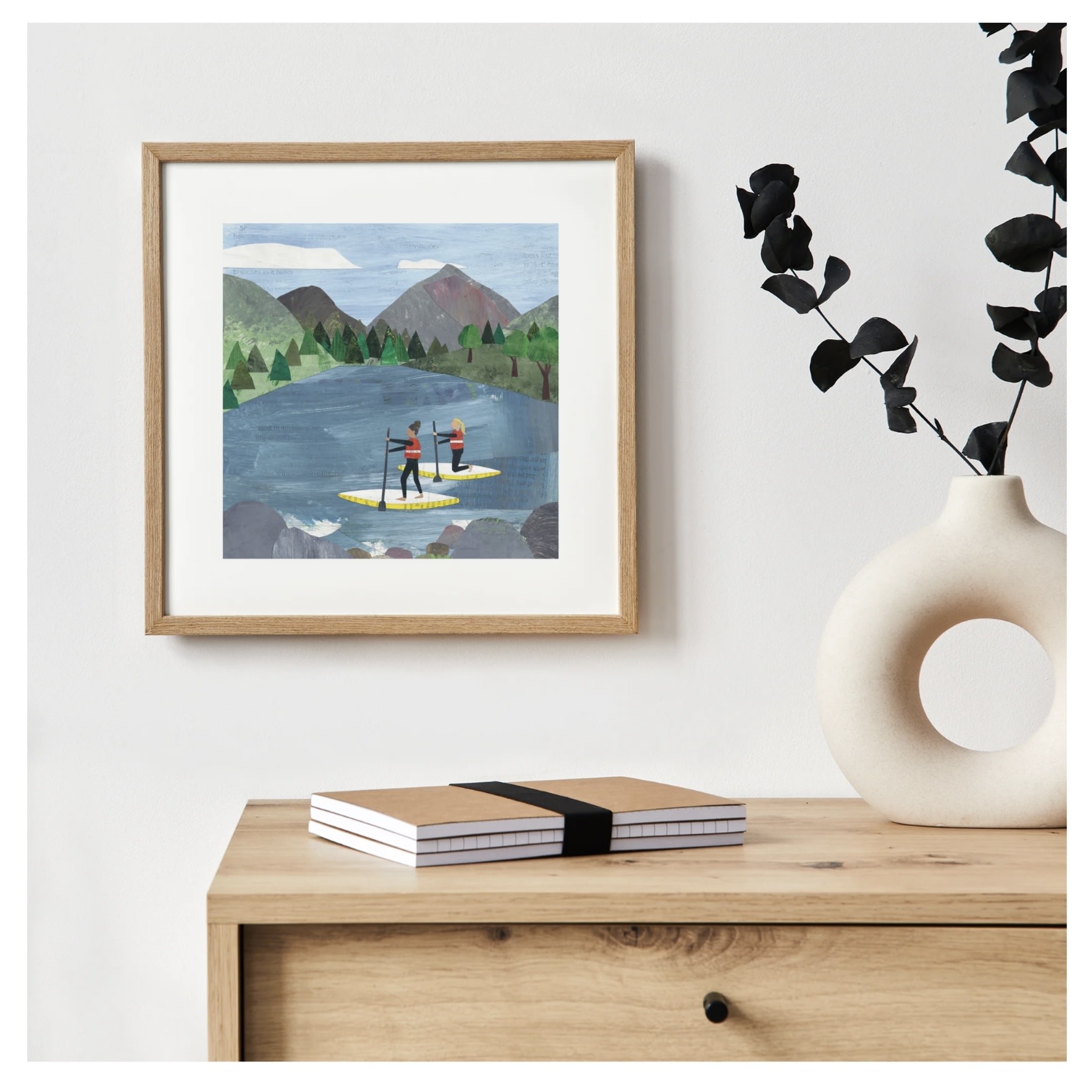 James Ellis Print Paddle Boarders