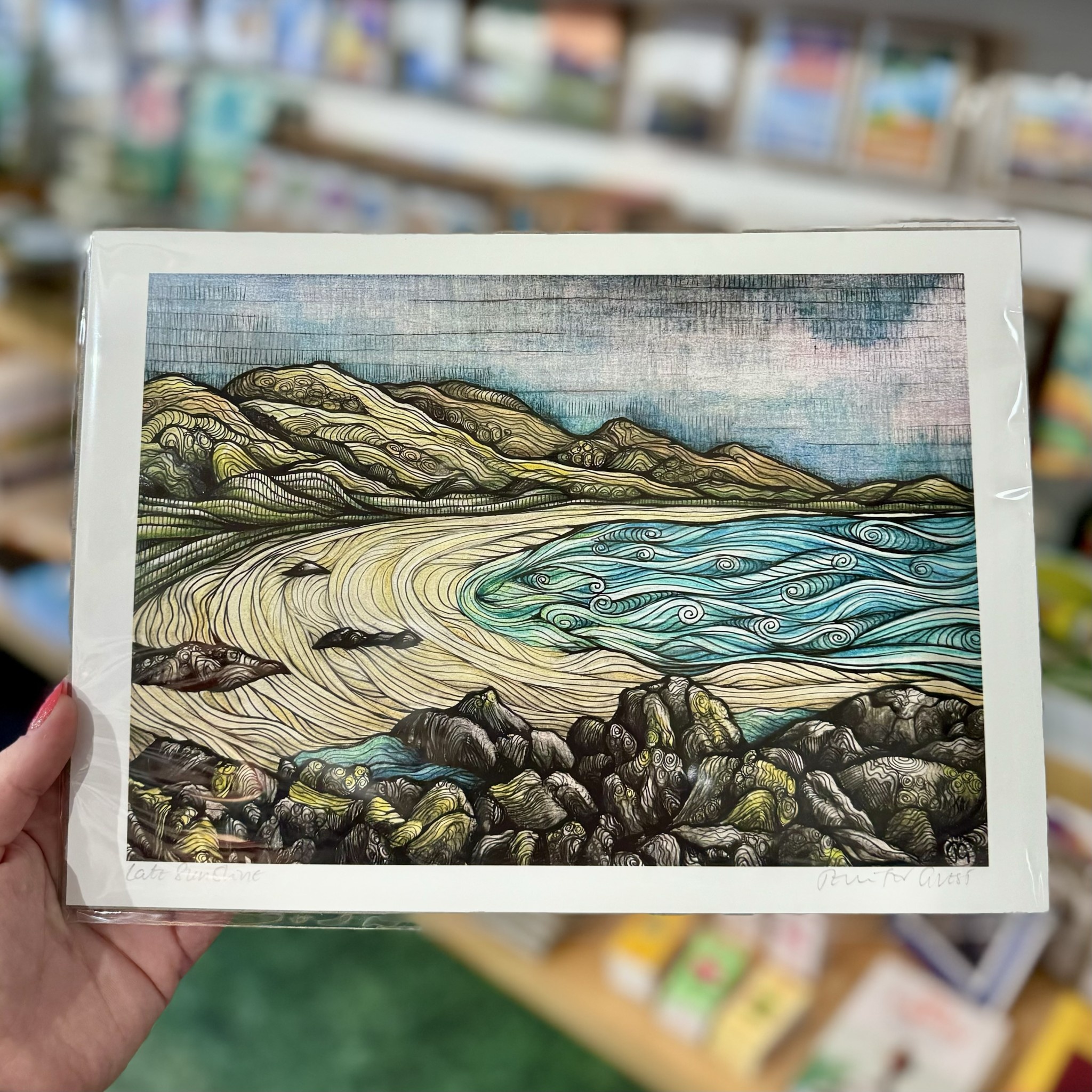 Jennifer Guest Jennifer Guest A4 Print Late Sunshine