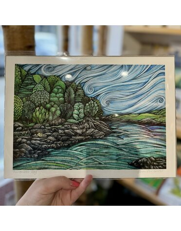 Jennifer Guest Jennifer Guest A4 Print Turquoise Bay