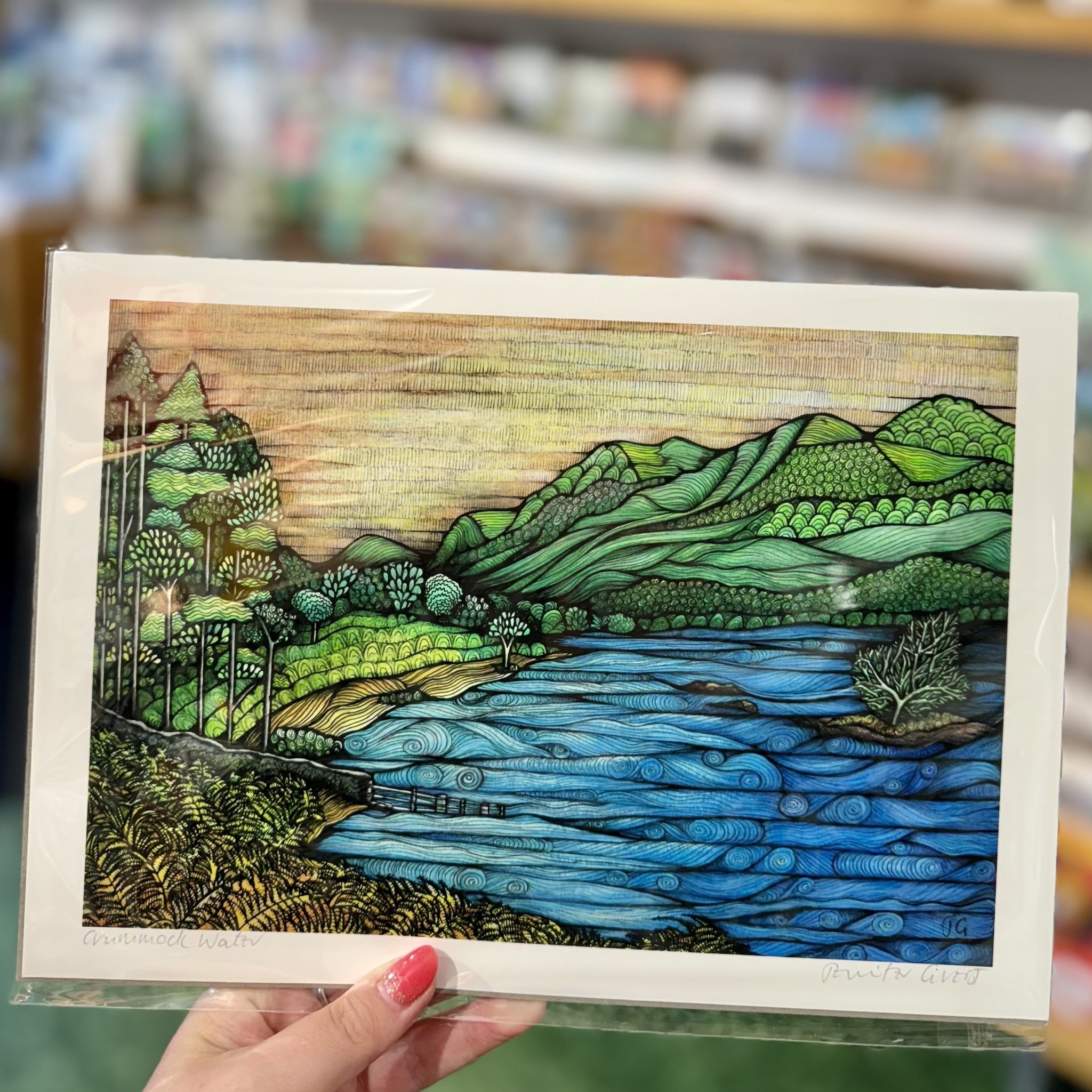 Jennifer Guest Jennifer Guest A4 Print Crummock Water