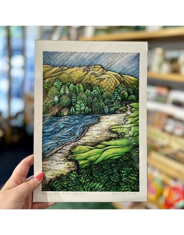 Jennifer Guest Jennifer Guest A4 Print Penny Rock Beach