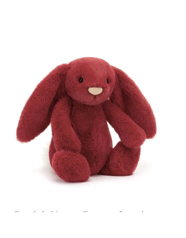 Jellycat Bashful Luxe Bunny Scarlett Original