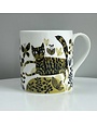 Lush Designs Mug Cat Fancy Handle