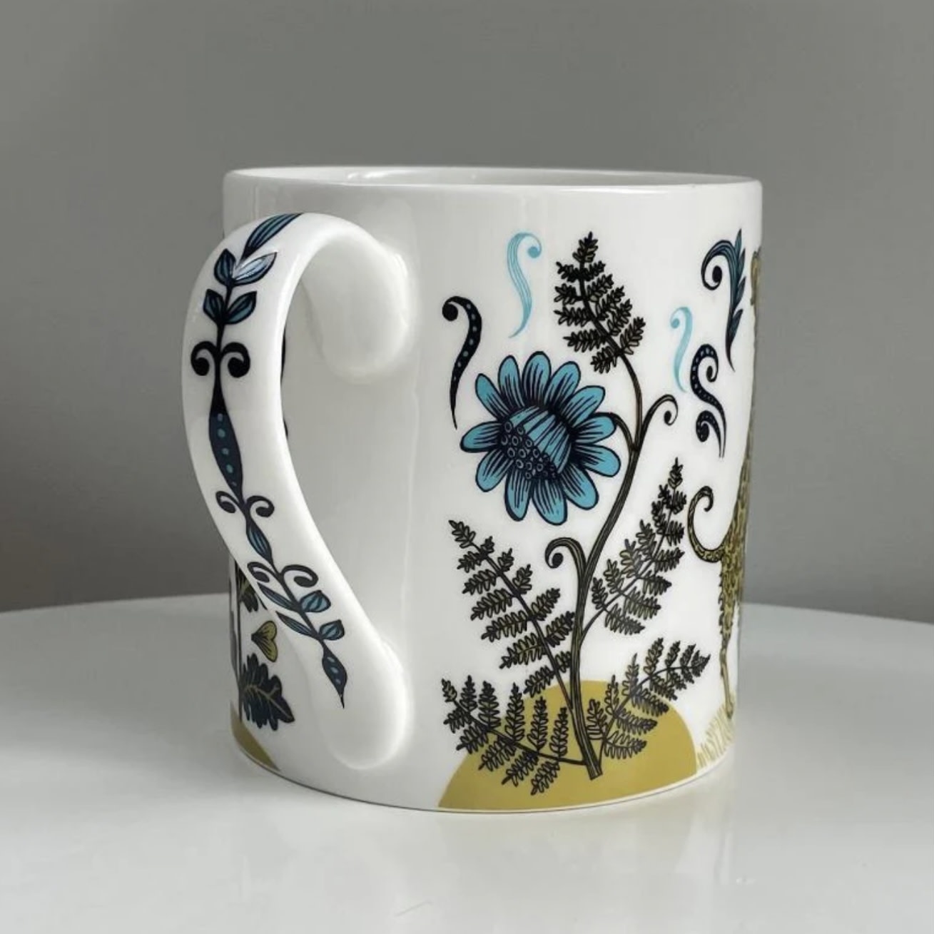 Lush Designs Mug Dog Fancy Handle