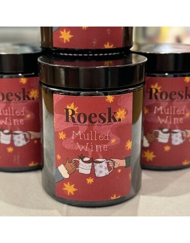 Roesk. Mulled Wine Candle 150ml Jar