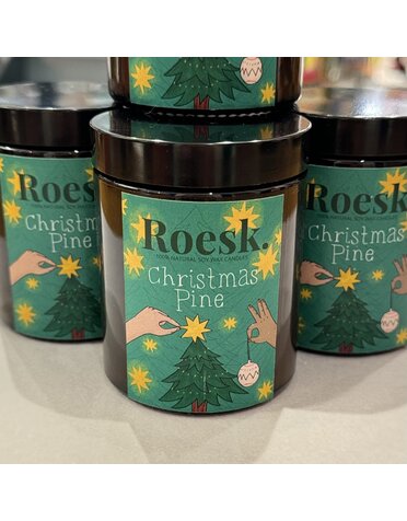 Roesk. Christmas Pine Candle 150ml Jar