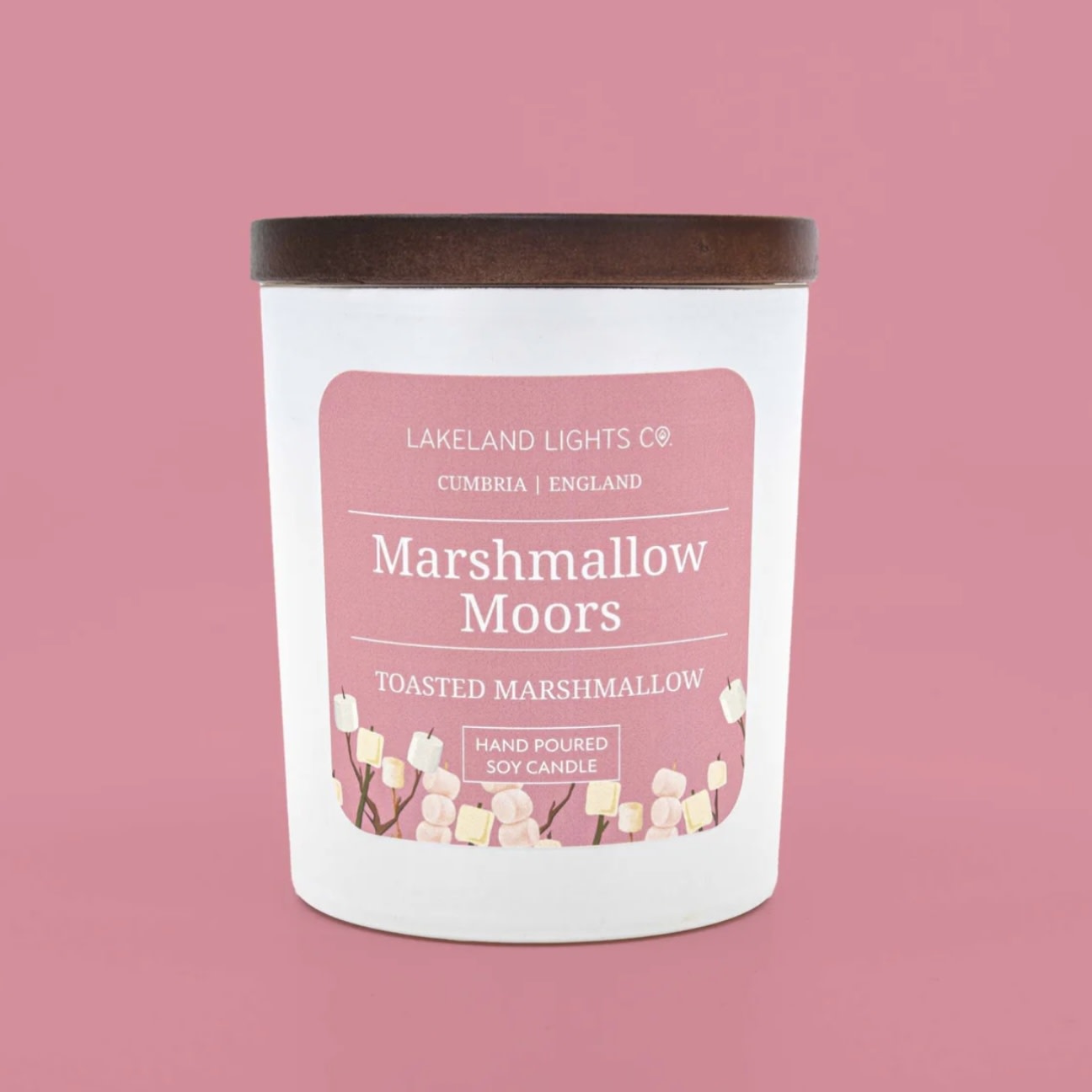 LakelandLights Marshmallow Moors Soy Candle