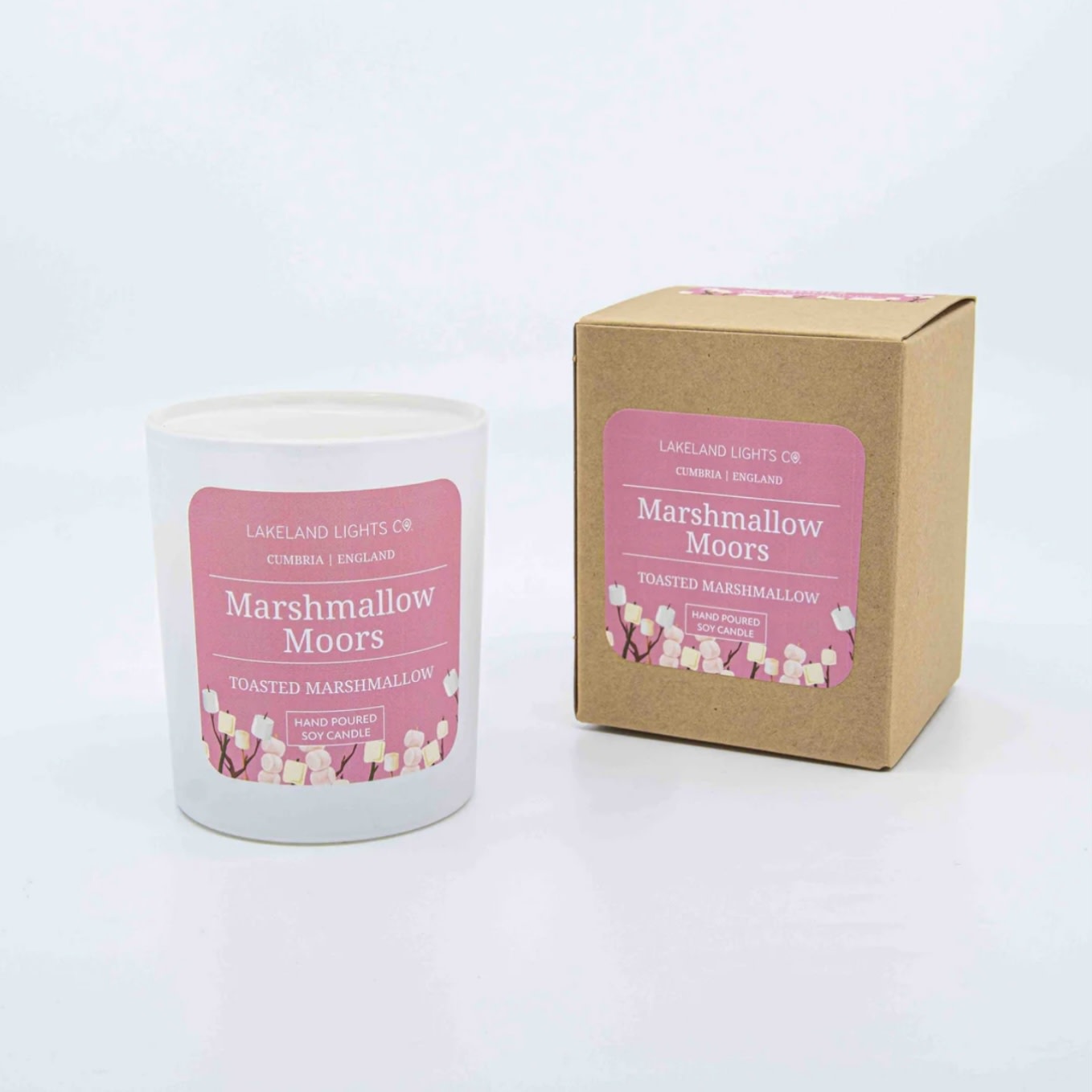 LakelandLights Marshmallow Moors Soy Candle