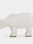 East of India Wooden Polar Bear Large