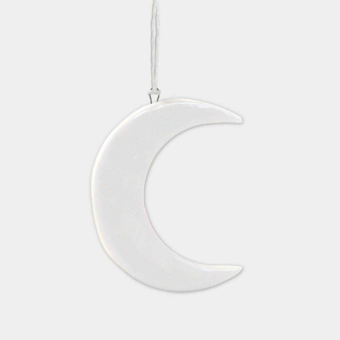 East of India Hanging Porcelain Moon