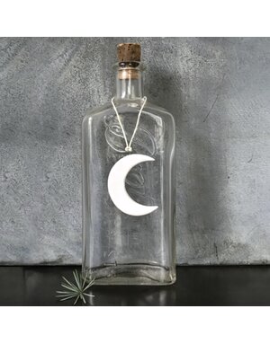 East of India Hanging Porcelain Moon