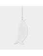 East of India Hanging Porcelain Penguin