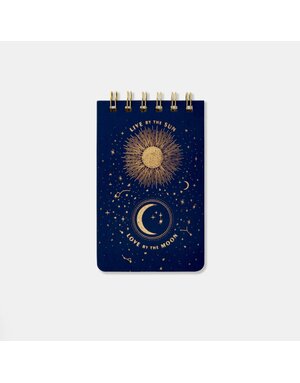 Designworks Ink Live By The Sun Blue Notepad