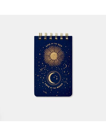 Designworks Ink Live By The Sun Blue Notepad