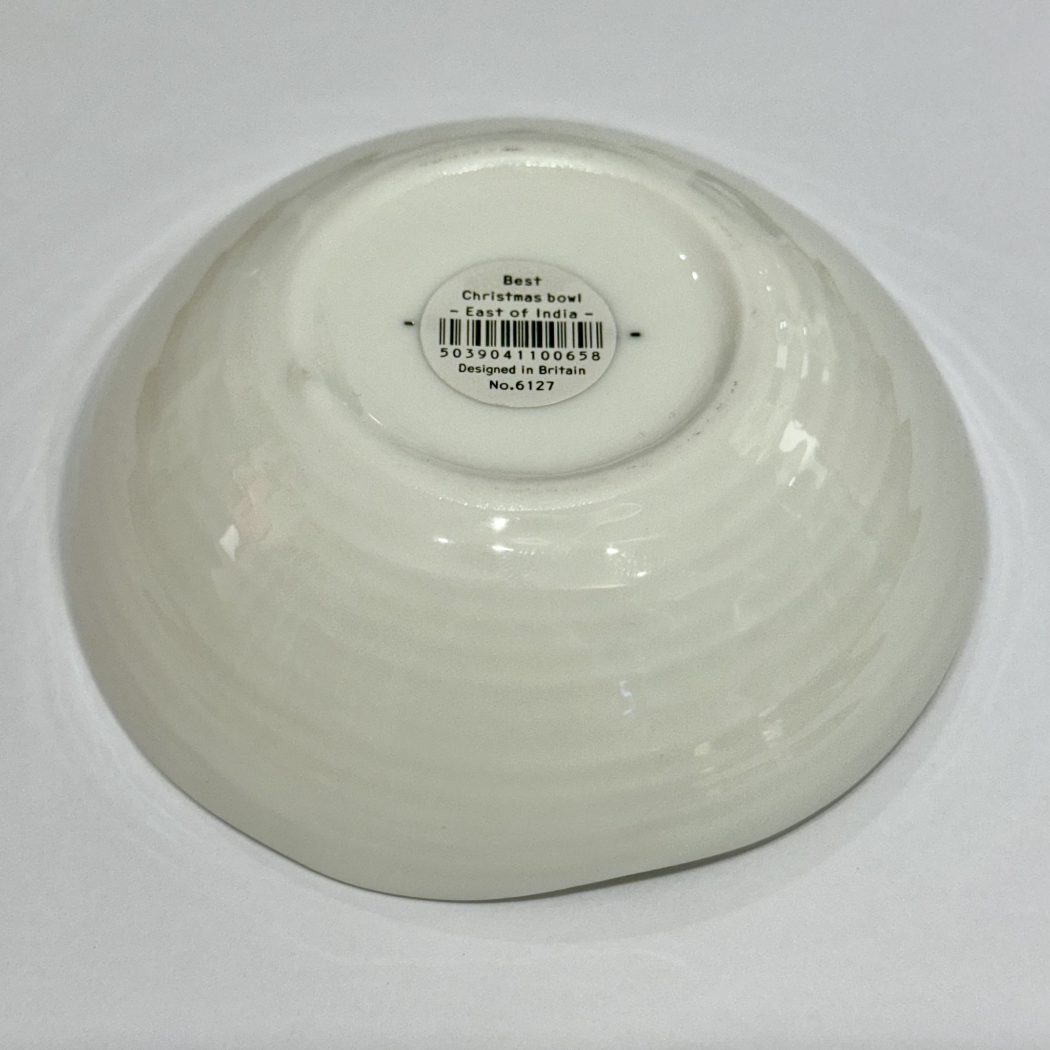 East of India Porcelain Bowl Best Christmas
