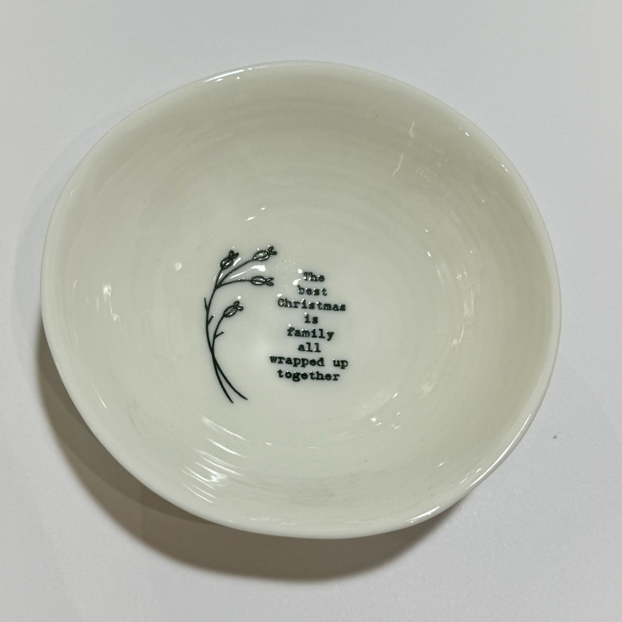 East of India Porcelain Bowl Best Christmas