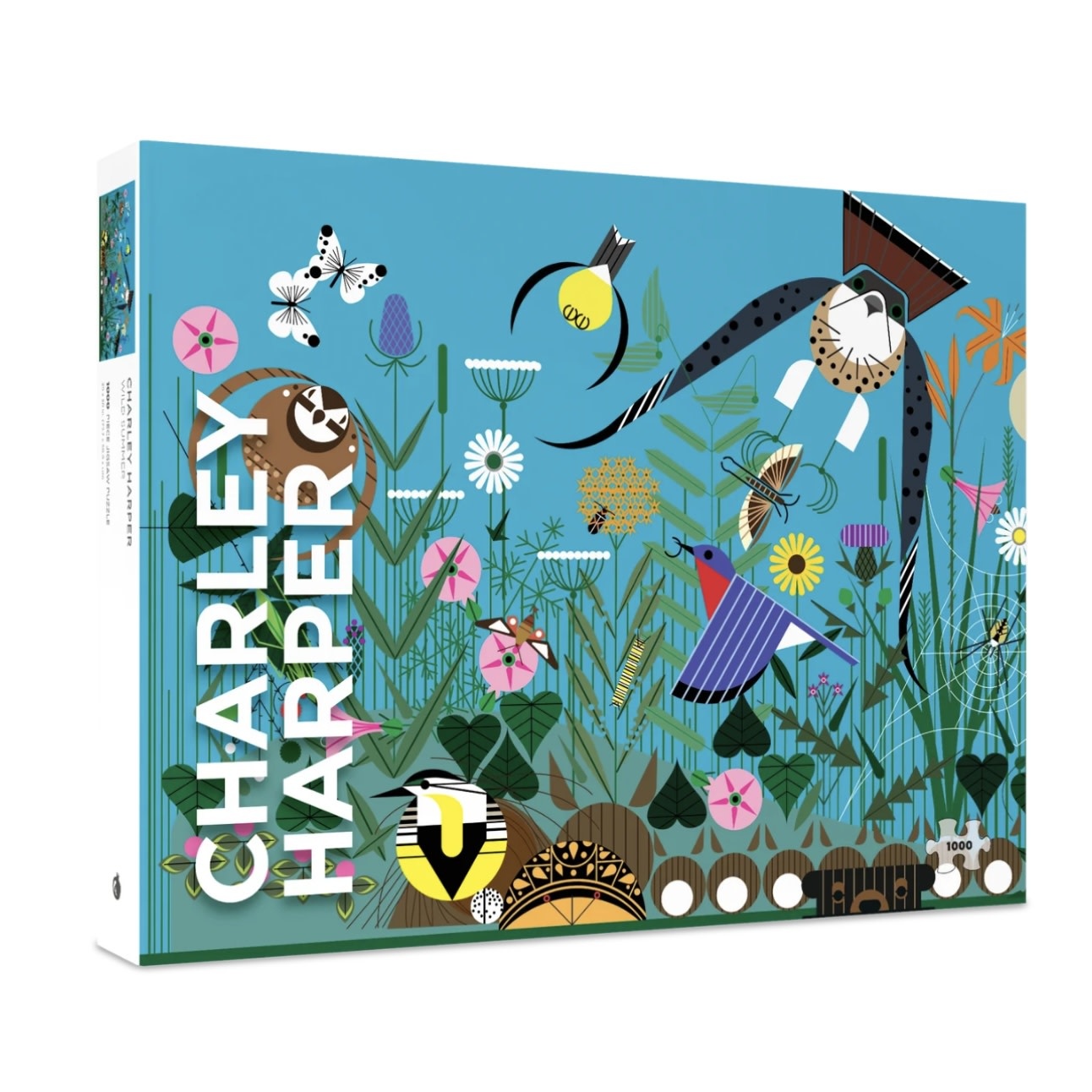 Pomegranate 1000 Piece Puzzle Charley Harper: Wild Summer