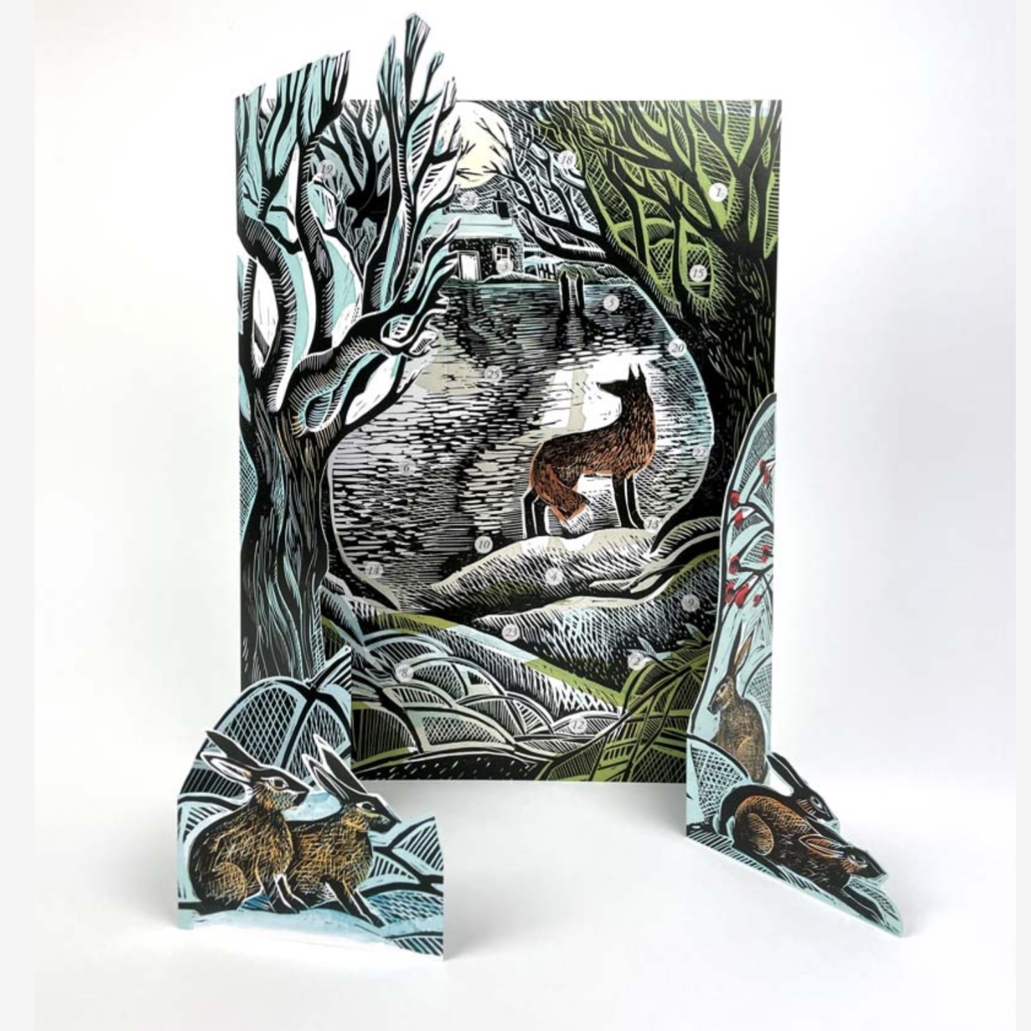 Art Angels Midnight Fox Advent Calendar