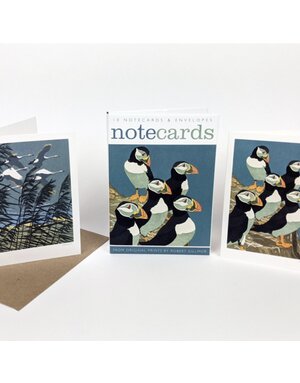 Art Angels Notecard Set Puffins and Swans