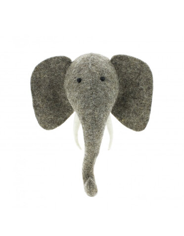 Fiona Walker Elephant Felt Head