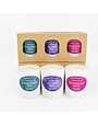 LakelandLights Christmas Trio Box Candles Cranberry…