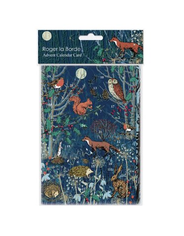 Roger La Borde Advent Card Winter’s Tale Animals