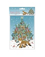 Roger La Borde Advent Card Beneath The Tree Fox