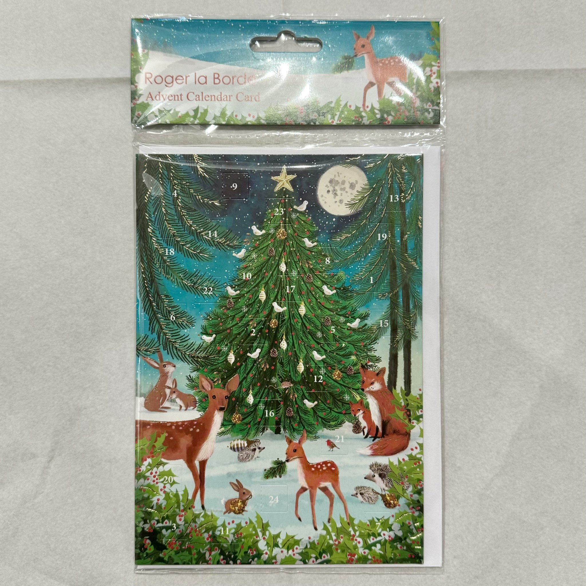 Roger La Borde Advent Card Heart of the Forest