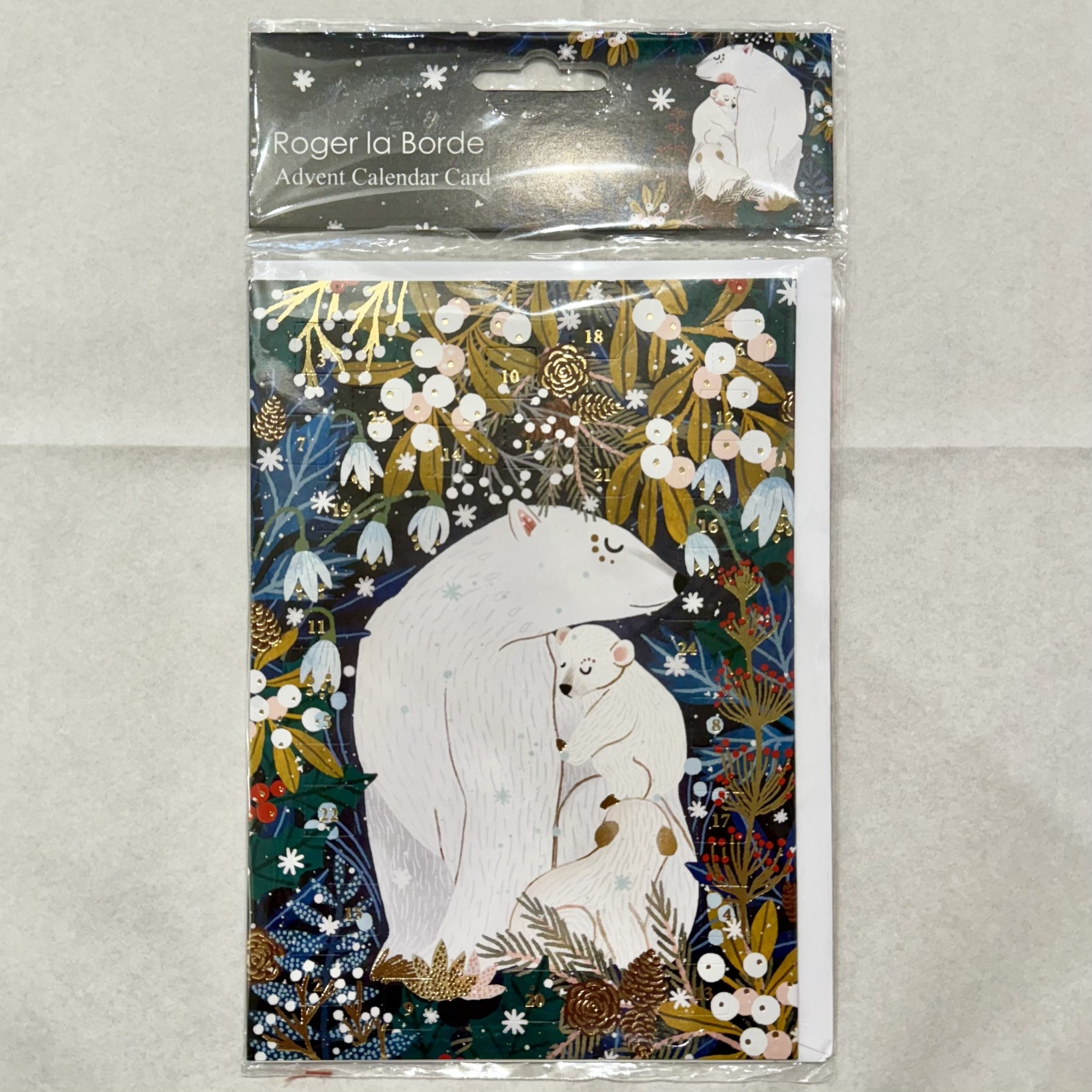 Roger La Borde Advent Card Polar Bear