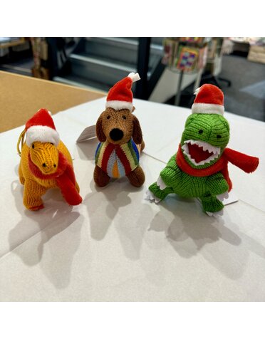 Best Years Mini Knitted Christmas Decs