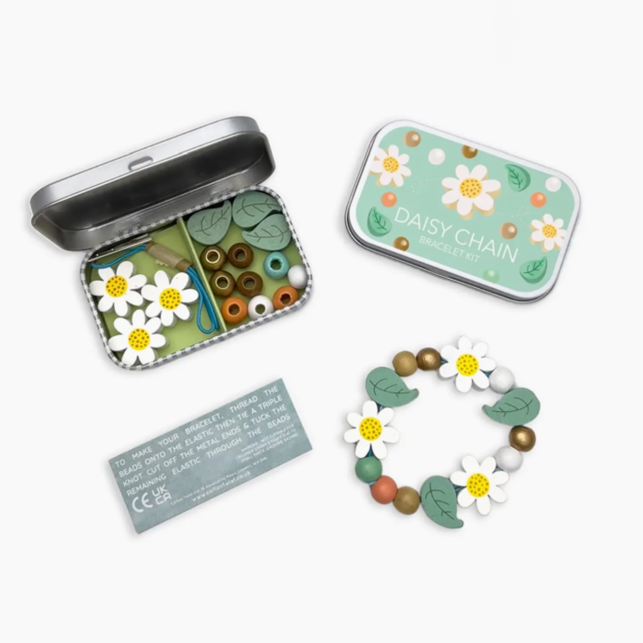 Cotton Twist Daisy Bracelet Gift Kit