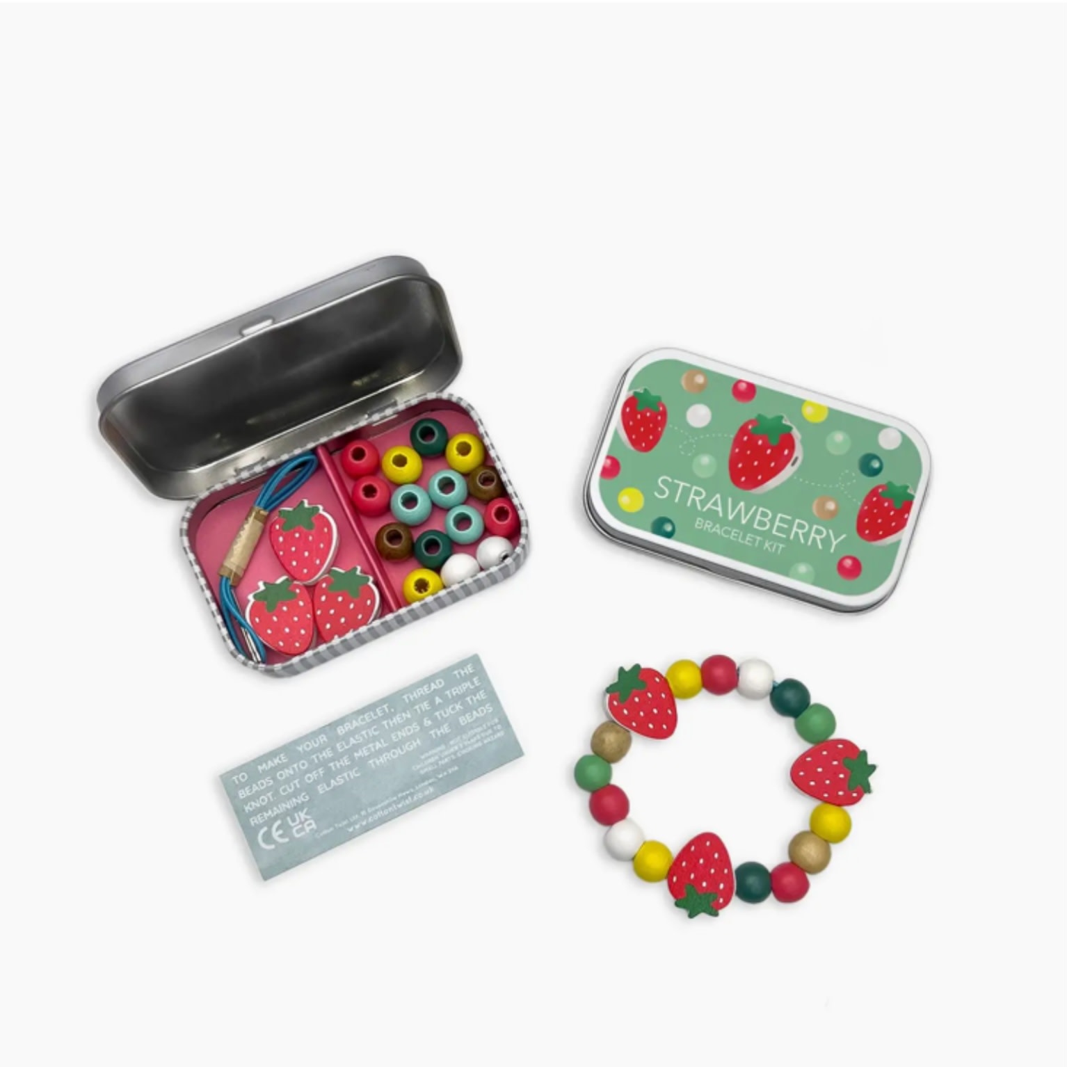 Cotton Twist Strawberry Bracelet Gift Kit