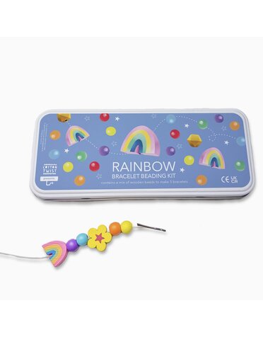 Cotton Twist Rainbow Bracelet Bead Kit