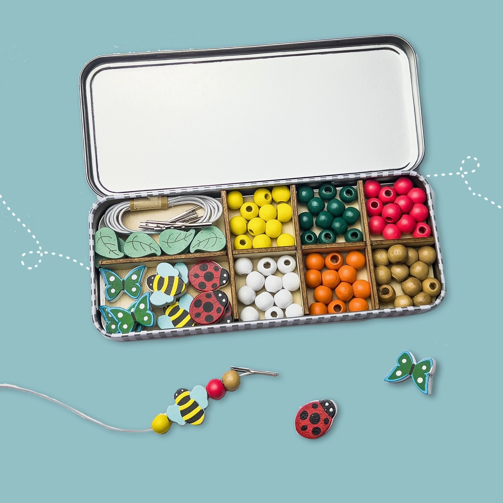 Cotton Twist Minibeast Bracelet Bead Kit