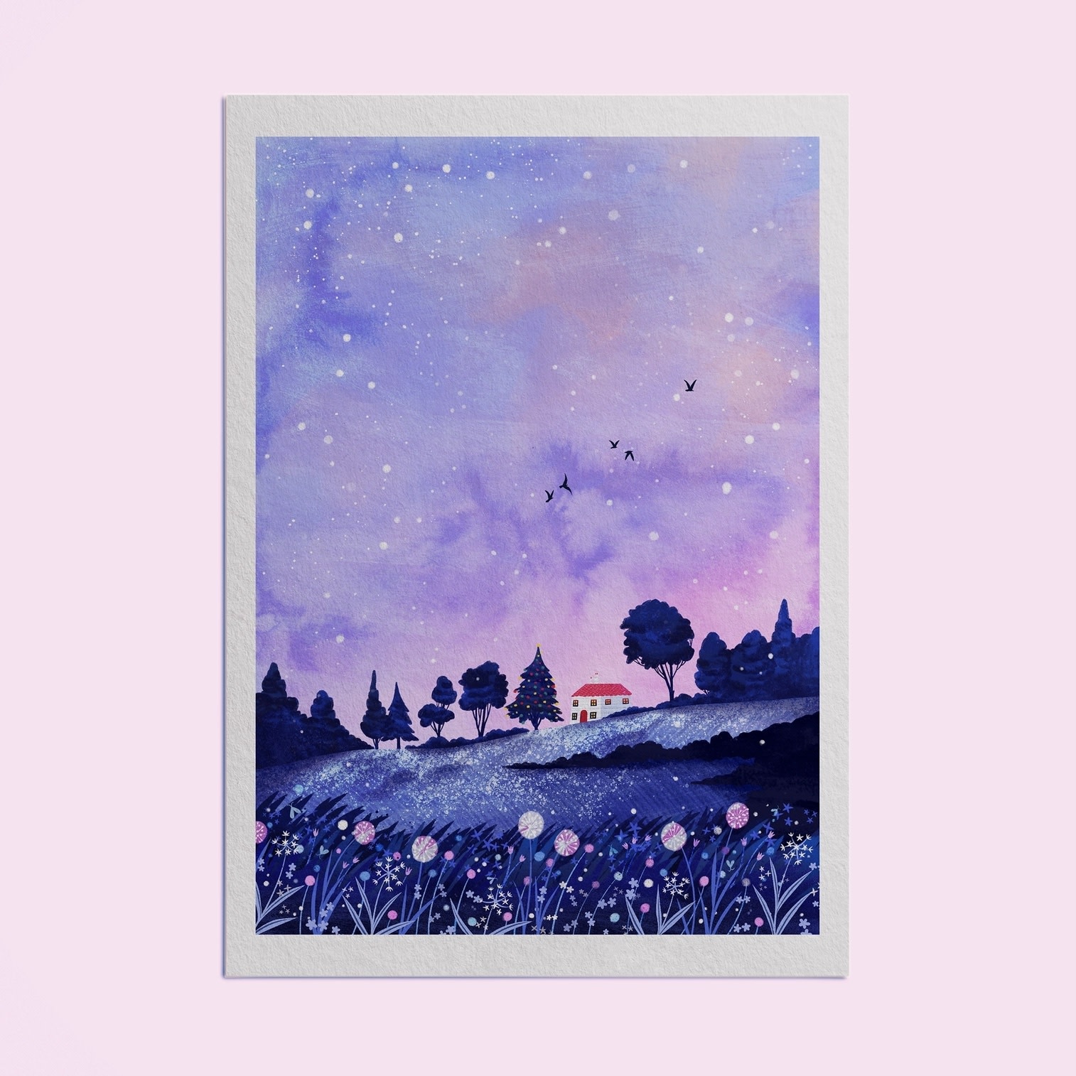 Hello Grimes Hinterland A4 Print