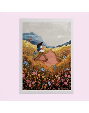 Hello Grimes A4 Print Little Sprites