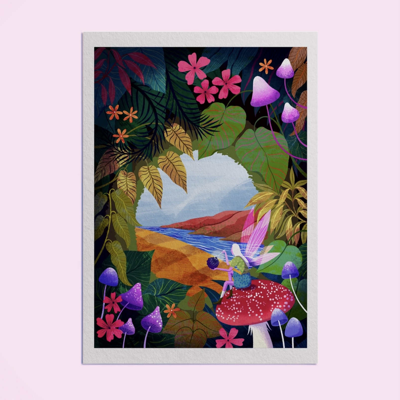 Hello Grimes A4 Print The Fairy