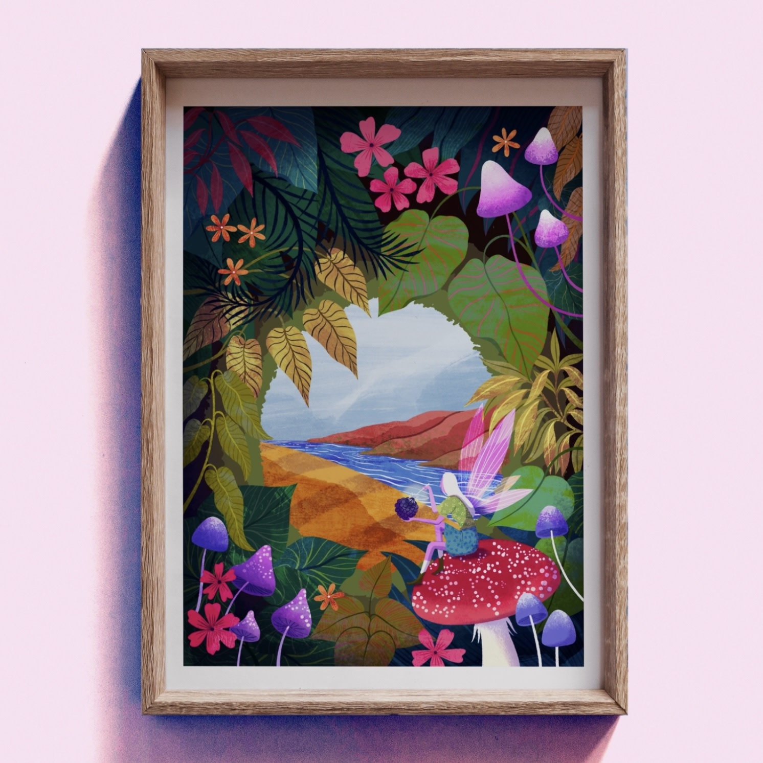 Hello Grimes A4 Print The Fairy