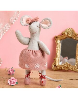Corinne Lapierre Little Mouse Ballerina Felt Kit