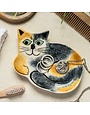 Hannah Turner Trinket Dish Tortoiseshell Cat