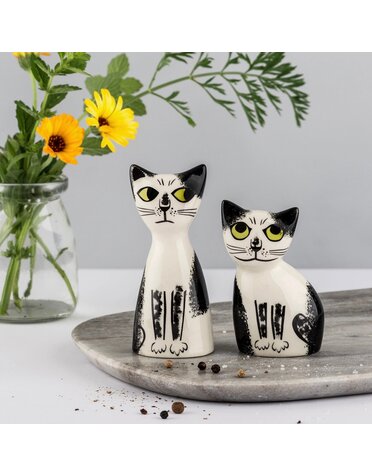 Hannah Turner Salt And Pepper Black White Cats