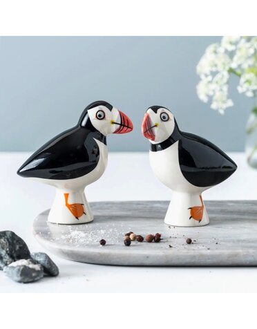 Hannah Turner Salt And Pepper Puffins