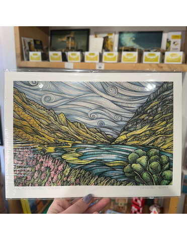 Jennifer Guest Jennifer Guest A4 Print Loch Achtriochtan, Glencoe
