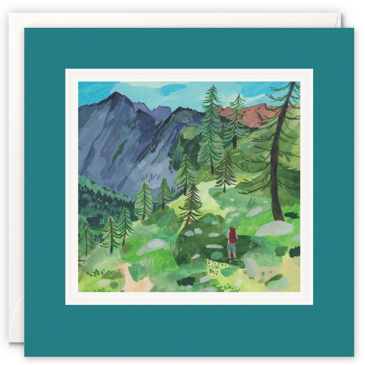 James Ellis Mountains Calling Paintworks Card