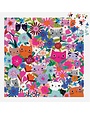 Galison 500 Piece Puzzle Blooming Cats