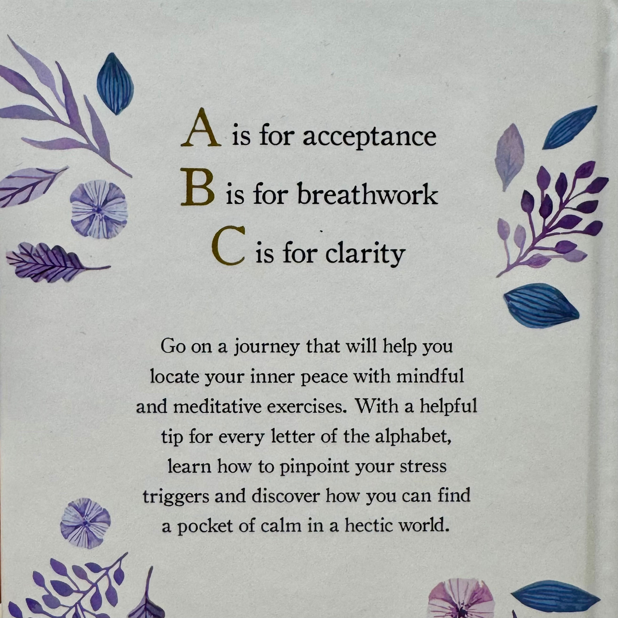 Laurence King The A-Z Of Calm