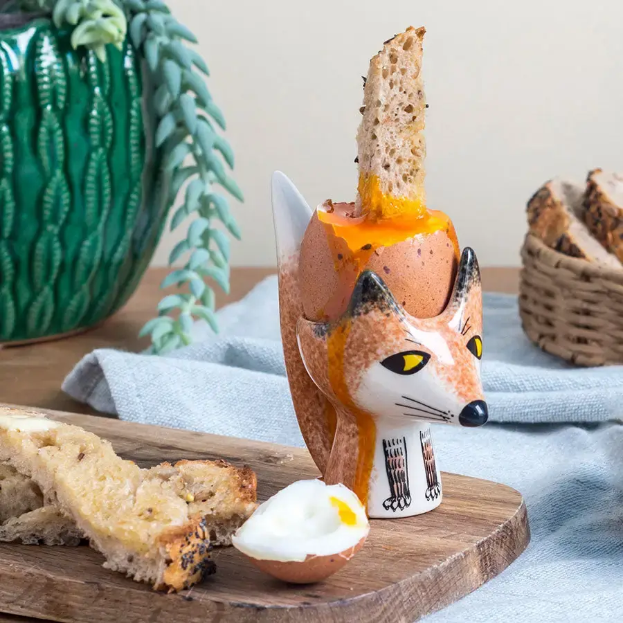 Hannah Turner Egg Cup Fox