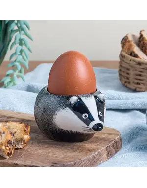 Hannah Turner Egg Cup Badger